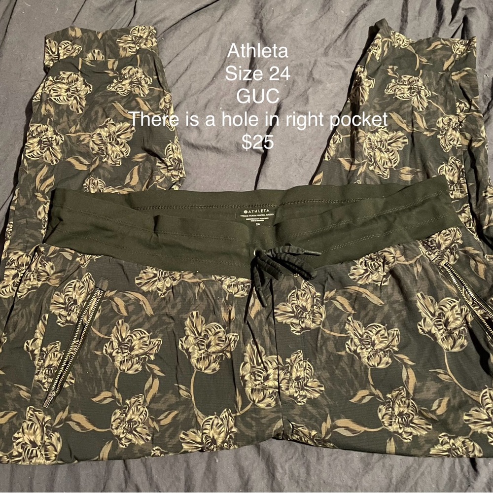 Athleta Trekkie North Printed Jogger